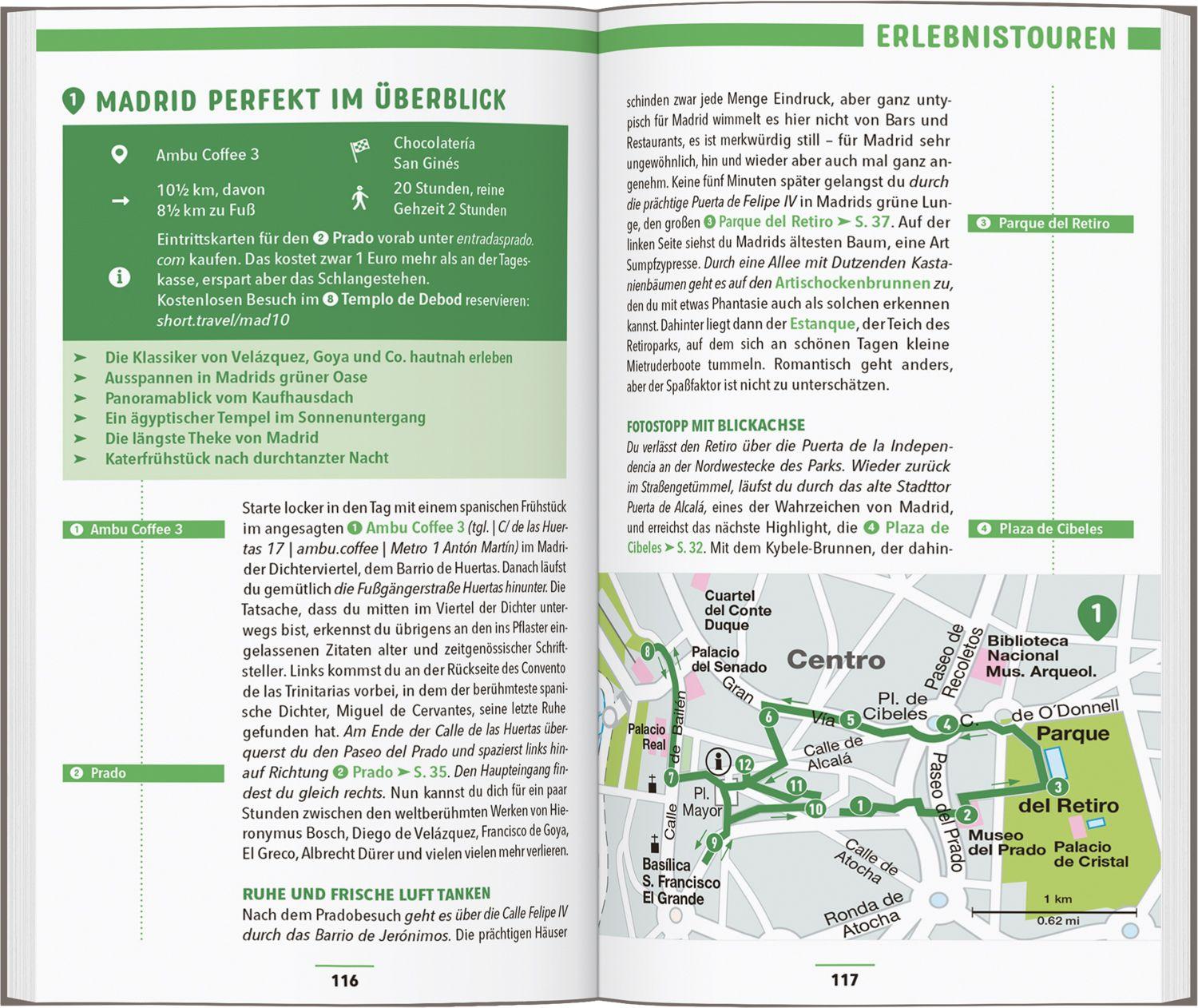 Beispielinhalt (Bild) MARCO POLO Reiseführer Madrid