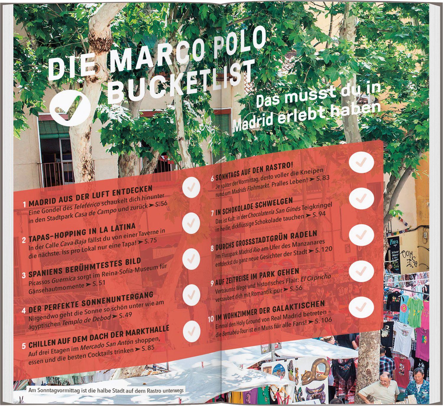 Beispielinhalt (Bild) MARCO POLO Reiseführer Madrid