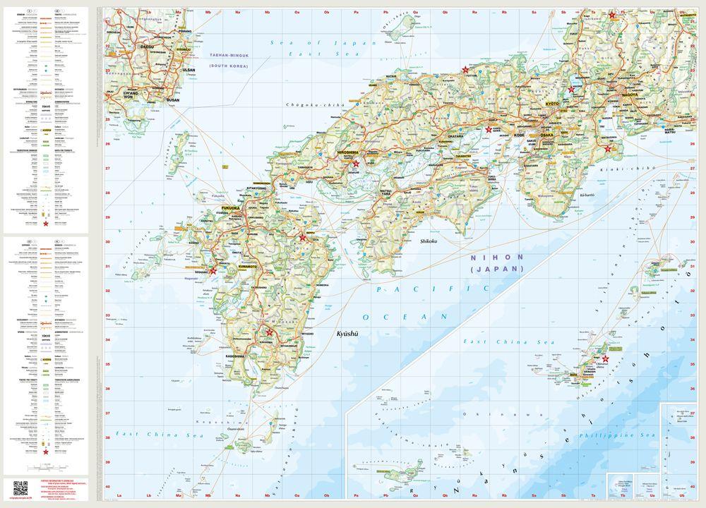 Beispielinhalt (Bild) Japan Marco Polo Map