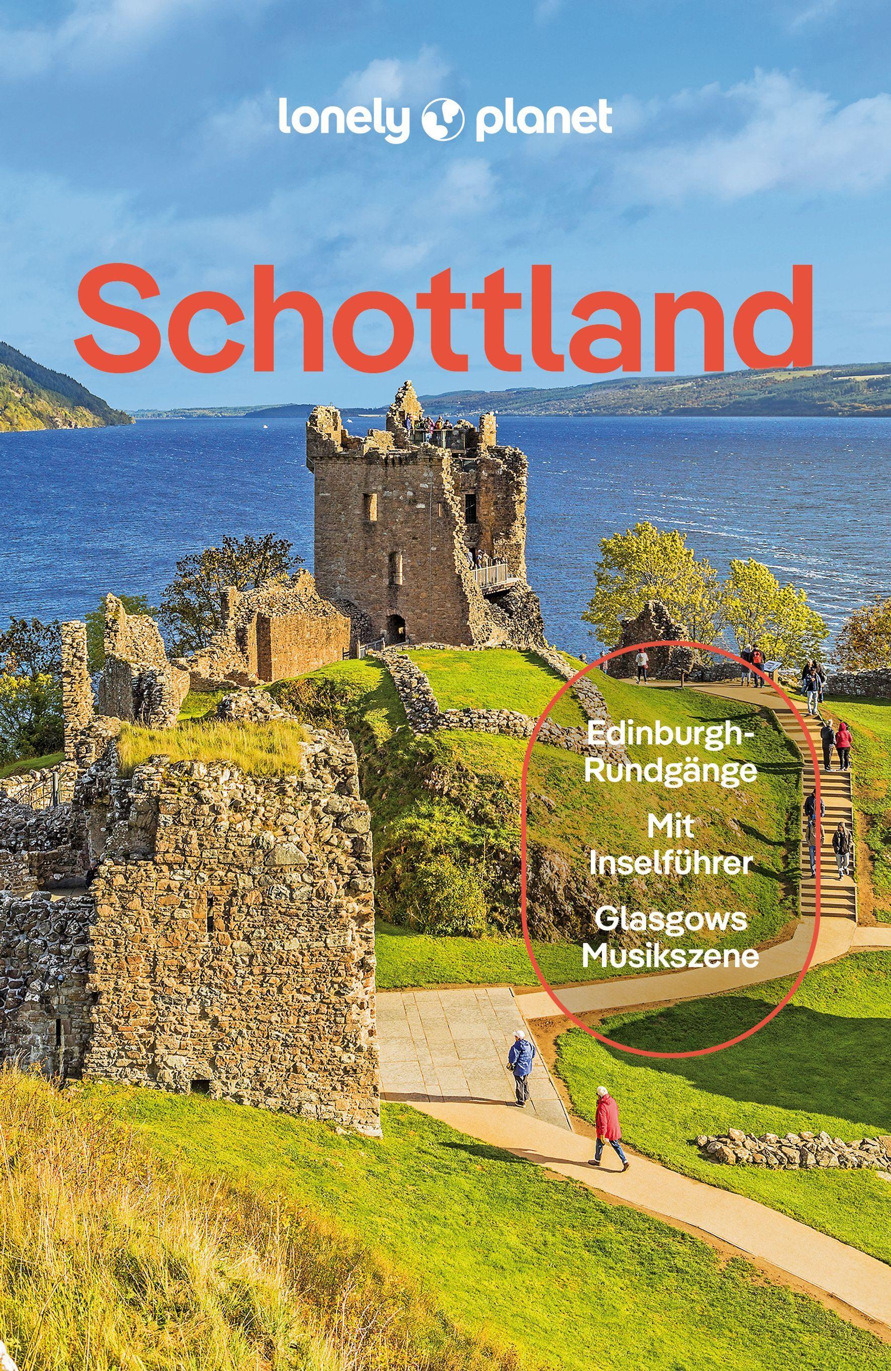 Vorderes Coverbild LONELY PLANET Reiseführer Schottland