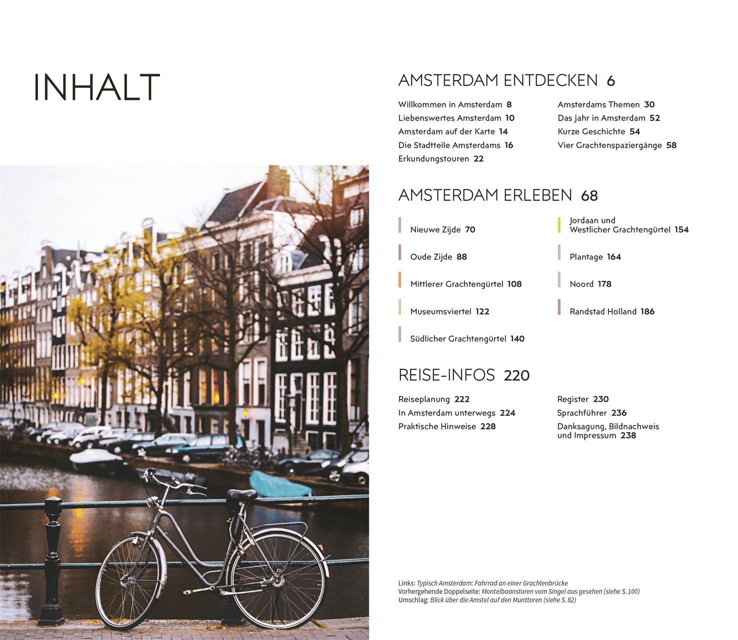 Beispielinhalt (Bild) Vis-à-Vis Reiseführer Amsterdam