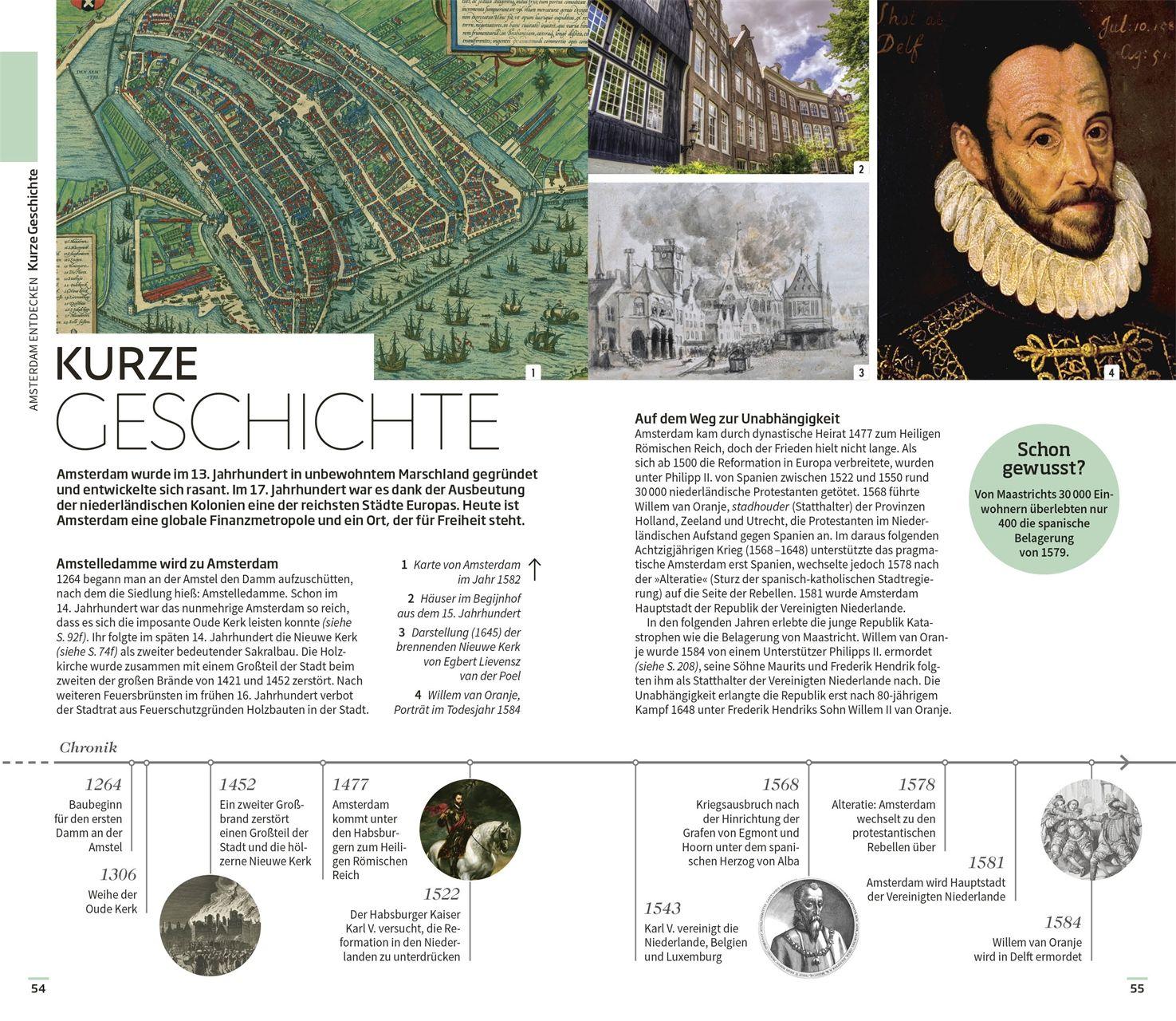 Beispielinhalt (Bild) Vis-à-Vis Reiseführer Amsterdam