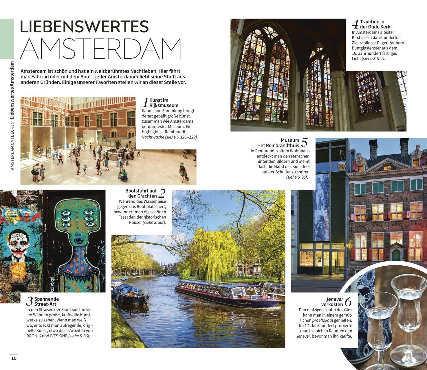 Beispielinhalt (Bild) Vis-à-Vis Reiseführer Amsterdam