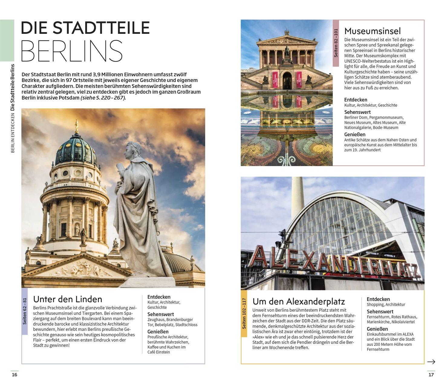 Beispielinhalt (Bild) Vis-à-Vis Reiseführer Berlin