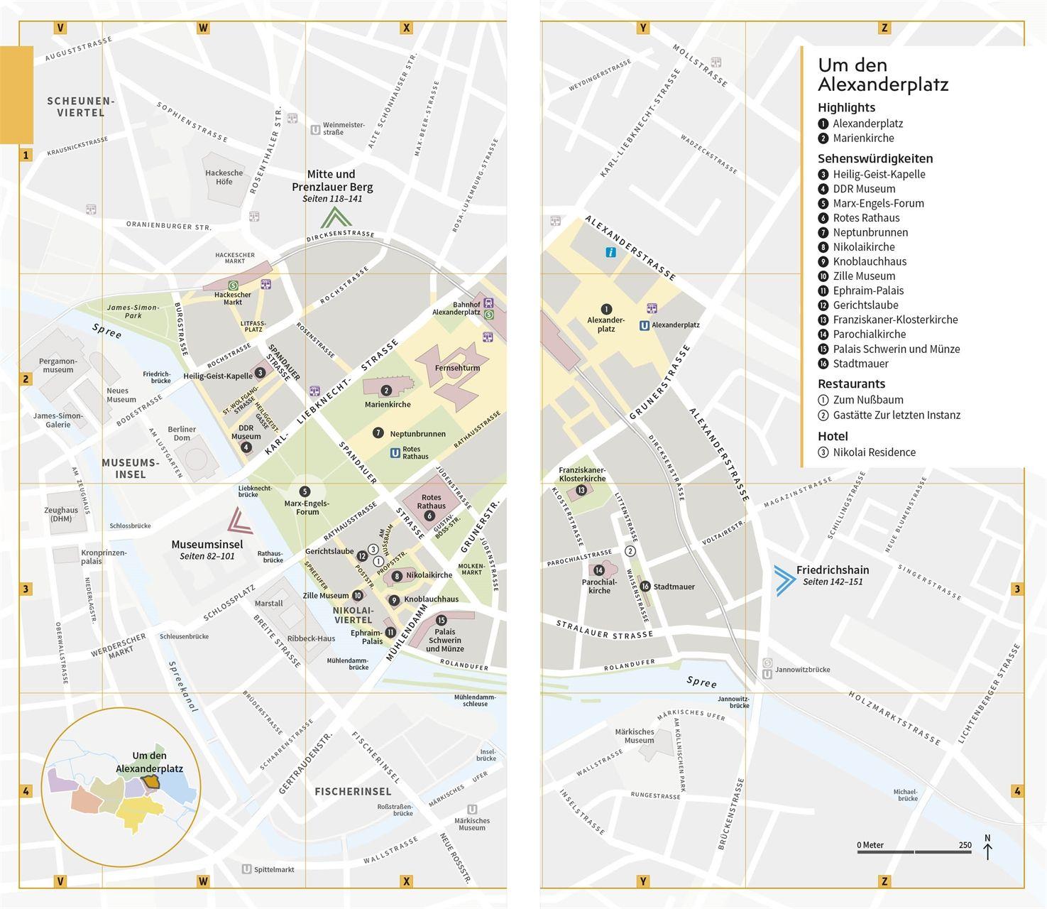 Beispielinhalt (Bild) Vis-à-Vis Reiseführer Berlin