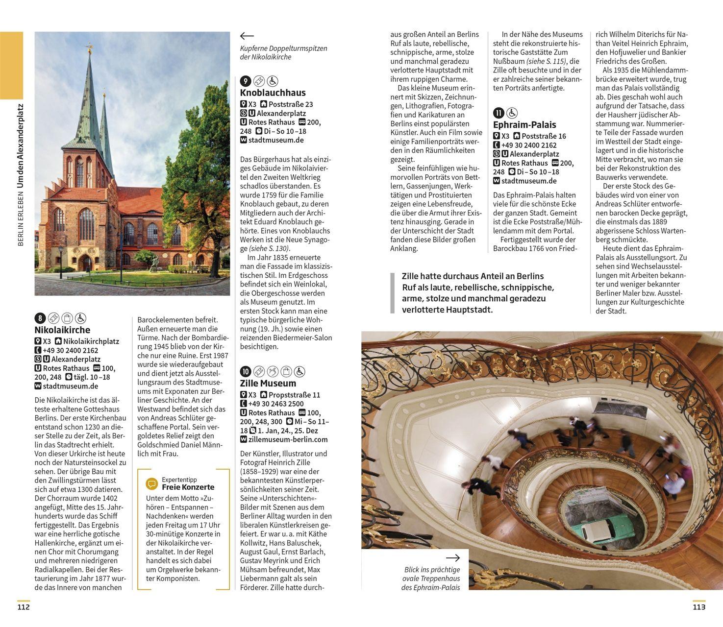 Beispielinhalt (Bild) Vis-à-Vis Reiseführer Berlin