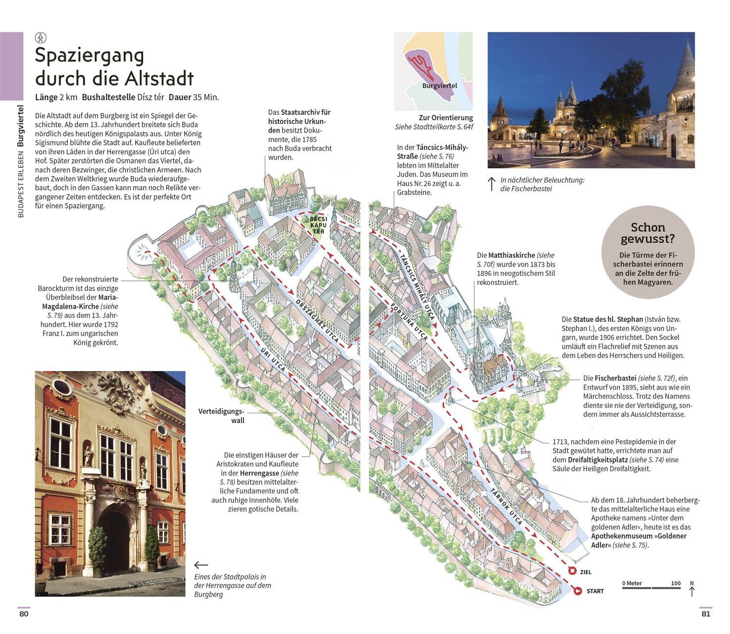 Beispielinhalt (Bild) Vis-à-Vis Reiseführer Budapest