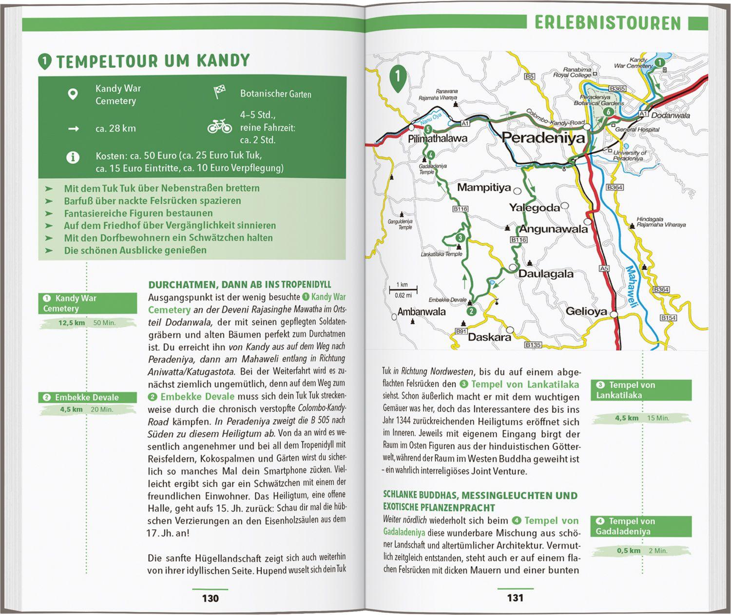 Beispielinhalt (Bild) MARCO POLO Reiseführer Sri Lanka