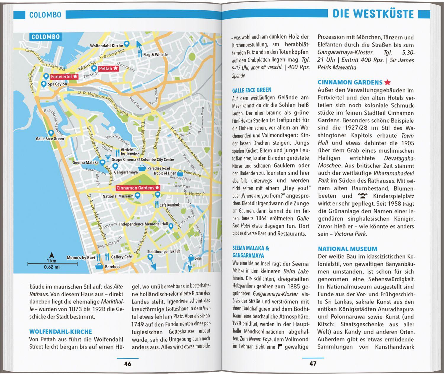 Beispielinhalt (Bild) MARCO POLO Reiseführer Sri Lanka