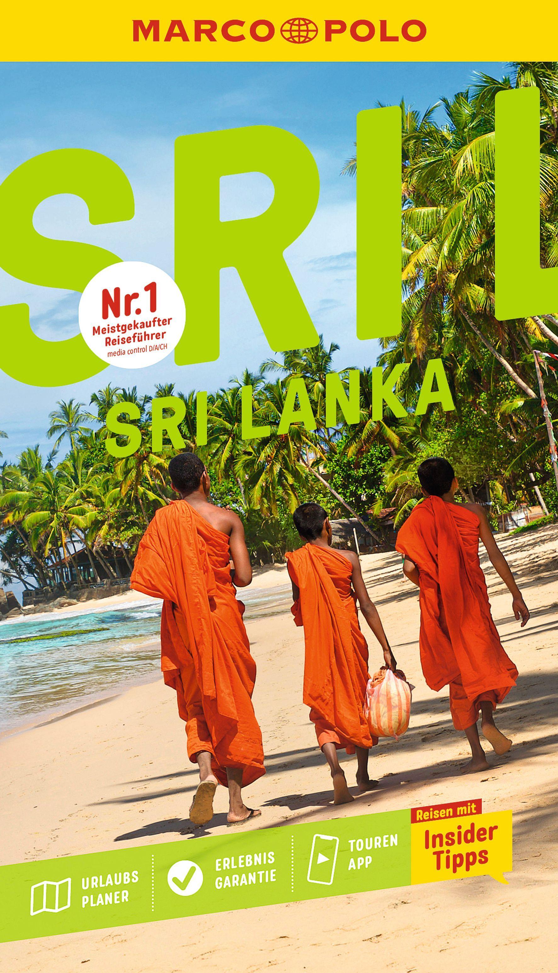 Vorderes Coverbild MARCO POLO Reiseführer Sri Lanka