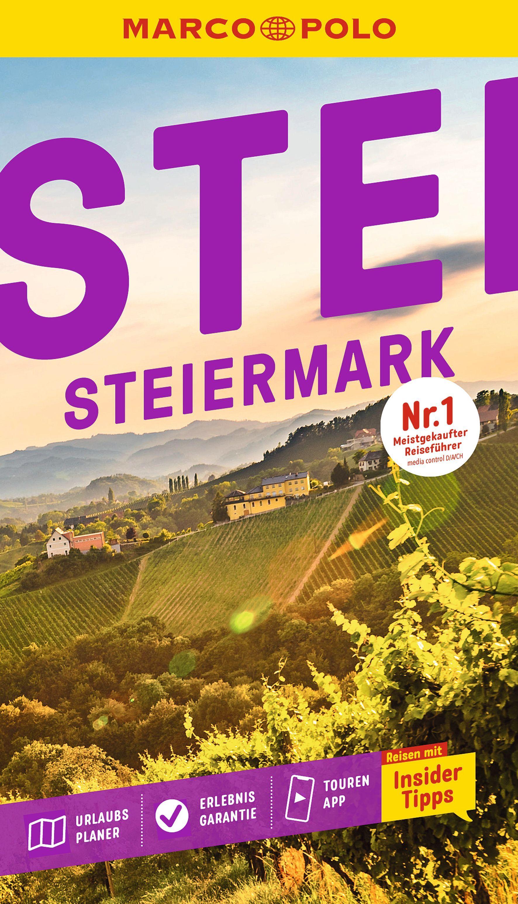 Vorderes Coverbild MARCO POLO Reiseführer Steiermark