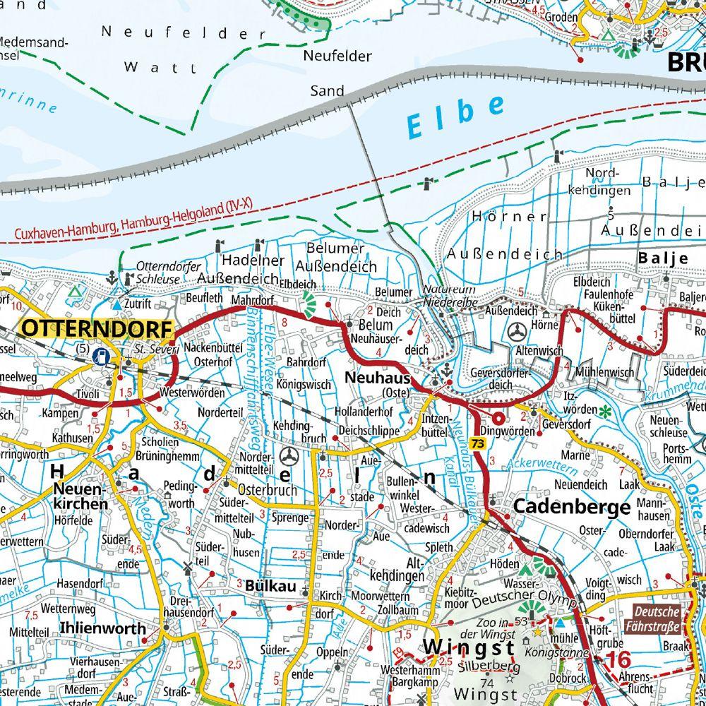 Beispielinhalt (Bild) ADAC Stadtatlas Hamburg 1:20.000