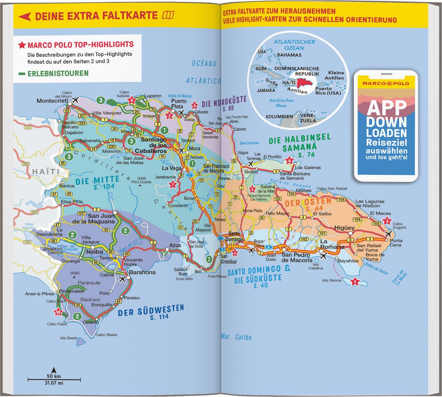 Beispielinhalt (Bild) MARCO POLO Reiseführer Dominikanische Republik