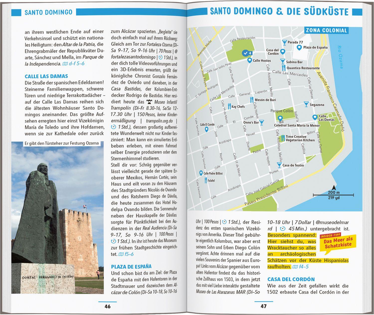 Beispielinhalt (Bild) MARCO POLO Reiseführer Dominikanische Republik