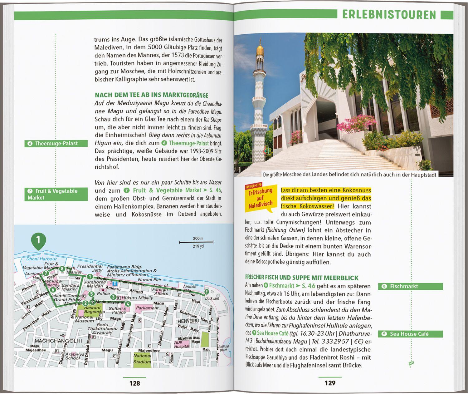 Beispielinhalt (Bild) MARCO POLO Reiseführer Malediven