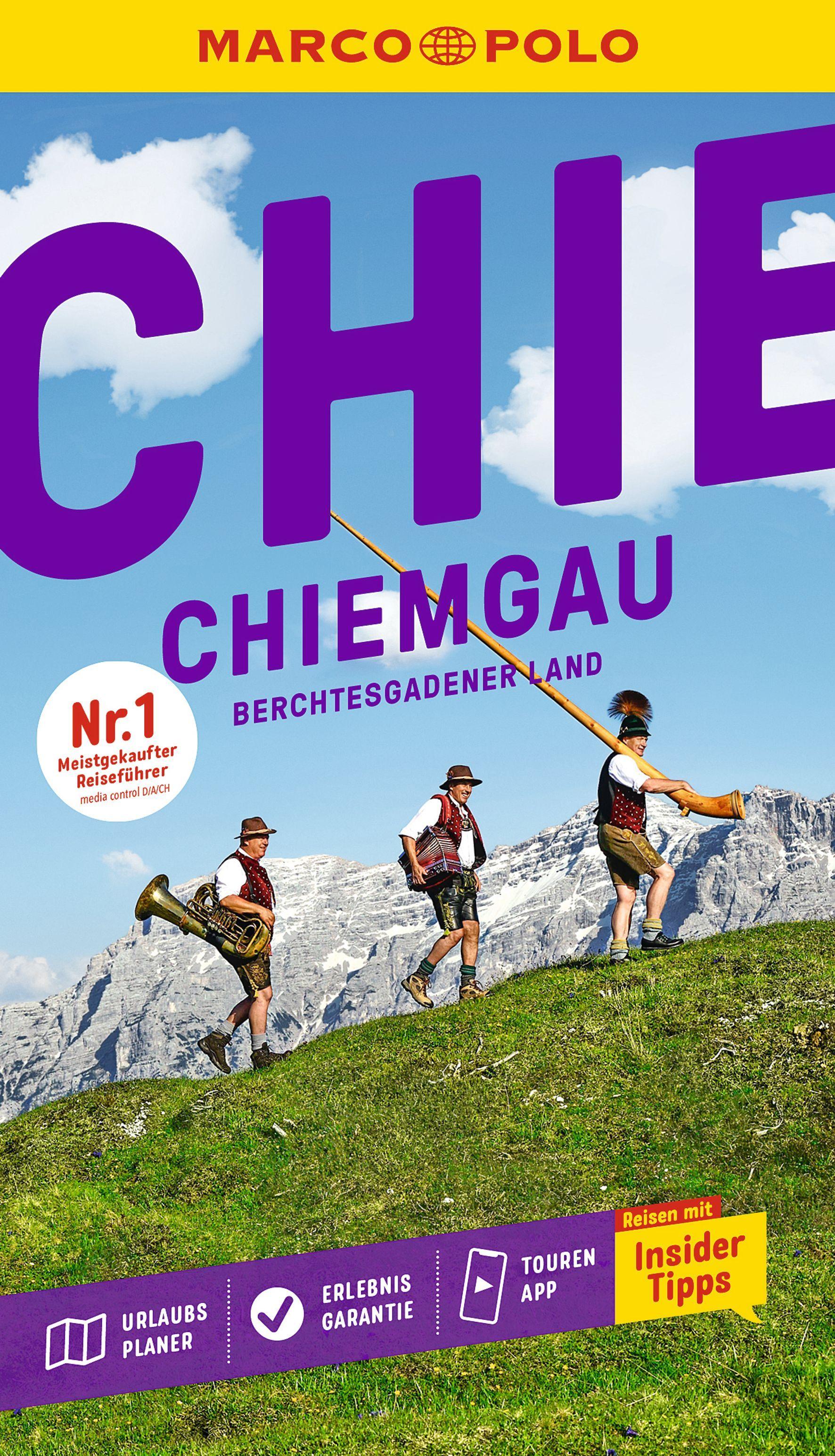 Vorderes Coverbild MARCO POLO Reiseführer Chiemgau, Berchtesgadener Land