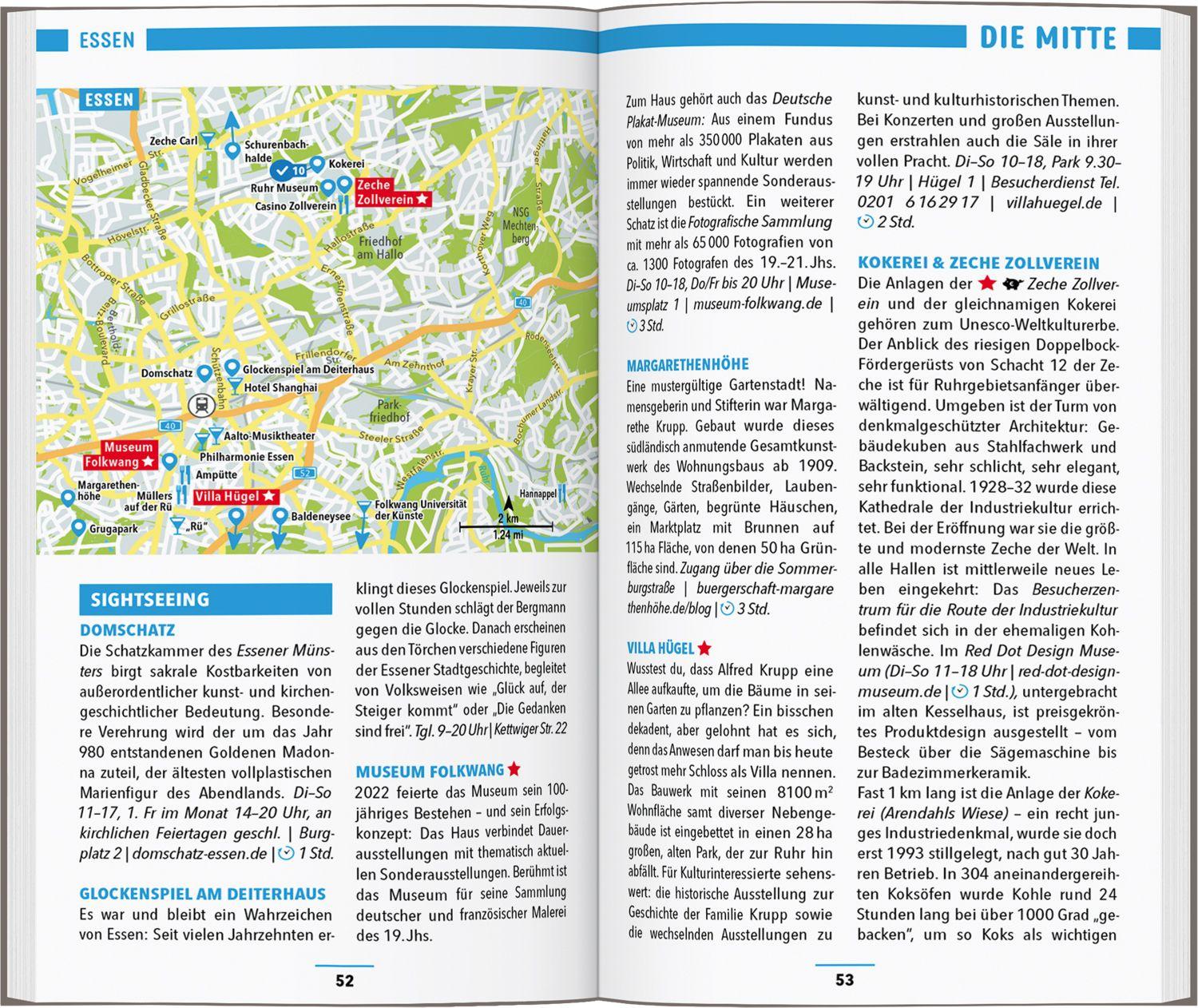 Beispielinhalt (Bild) MARCO POLO Reiseführer Ruhrgebiet