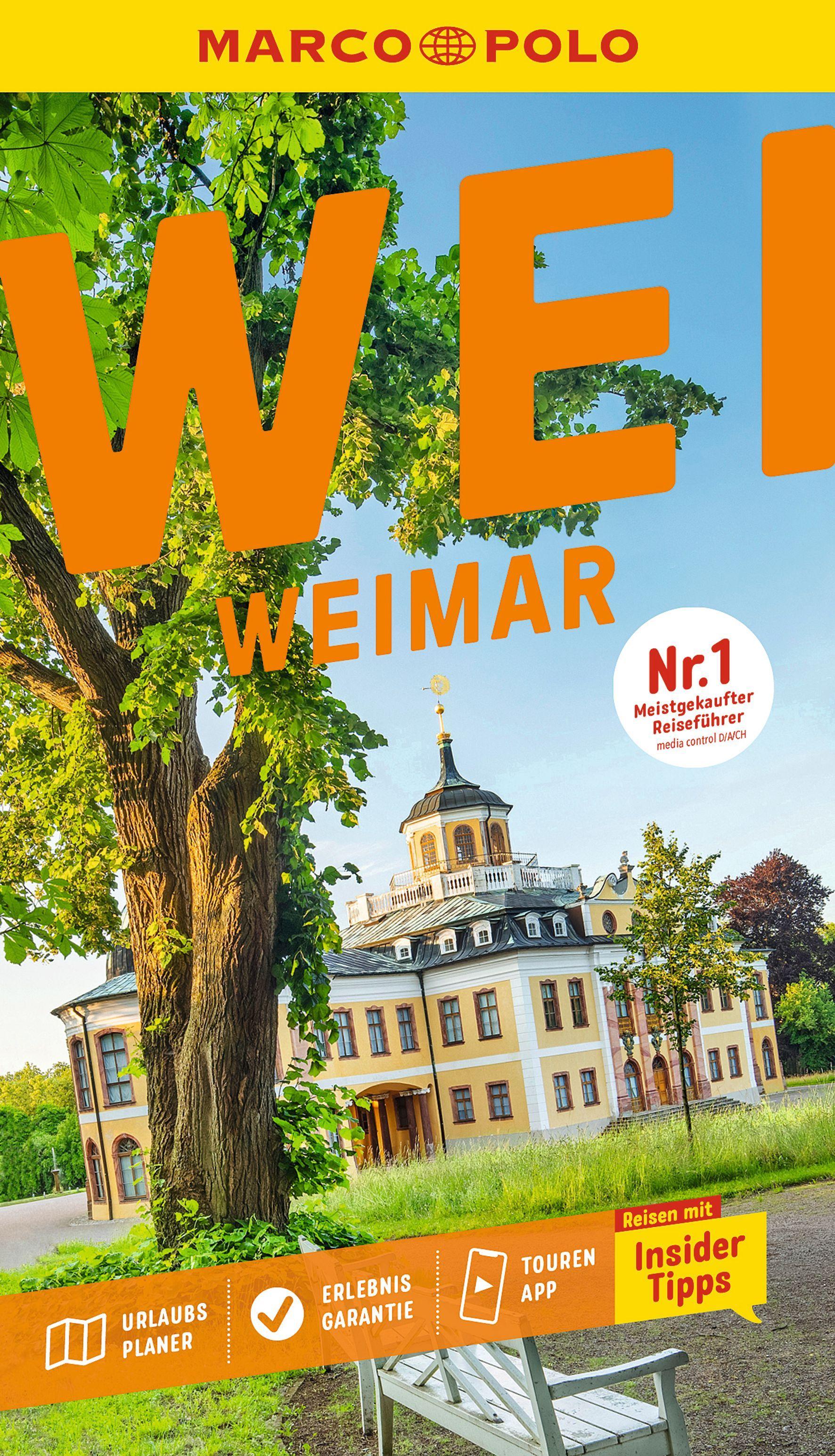 Vorderes Coverbild MARCO POLO Reiseführer Weimar