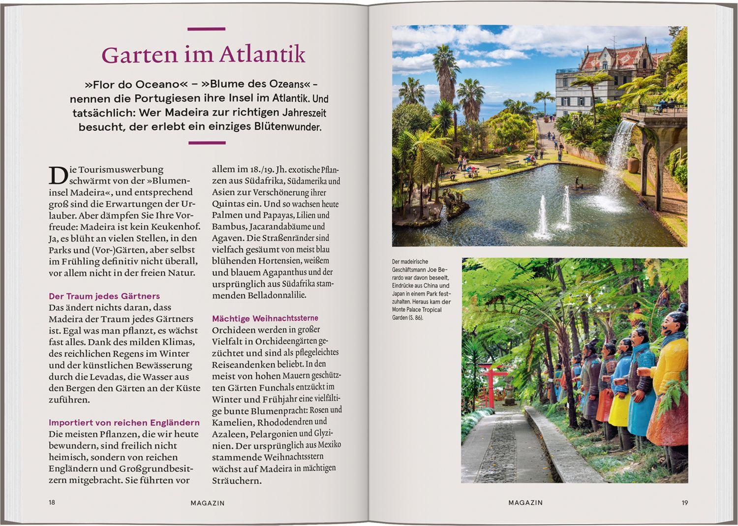 Beispielinhalt (Bild) Baedeker SMART Reiseführer Madeira