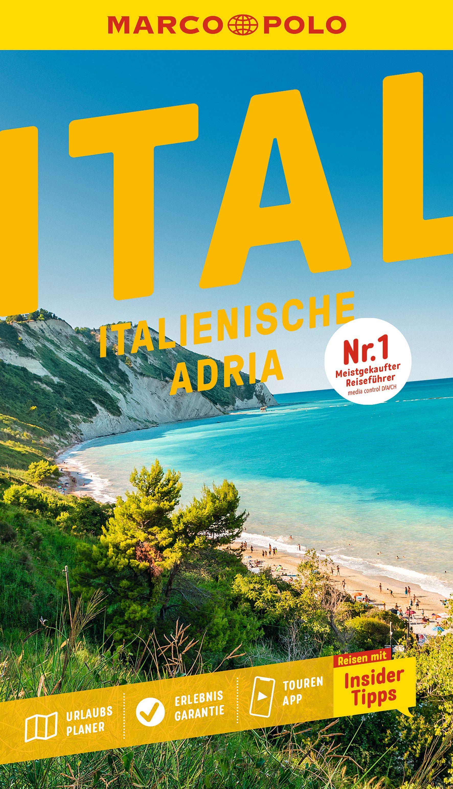 Vorderes Coverbild MARCO POLO Reiseführer Italienische Adria