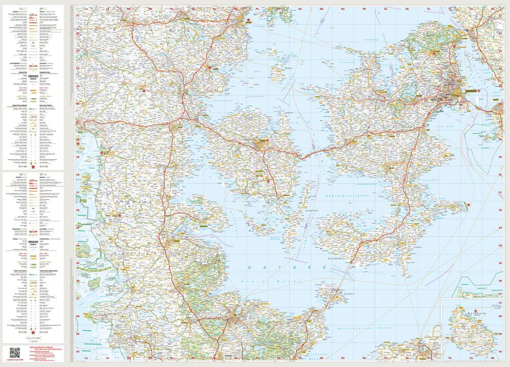 Beispielinhalt (Bild) Denmark Marco Polo Map