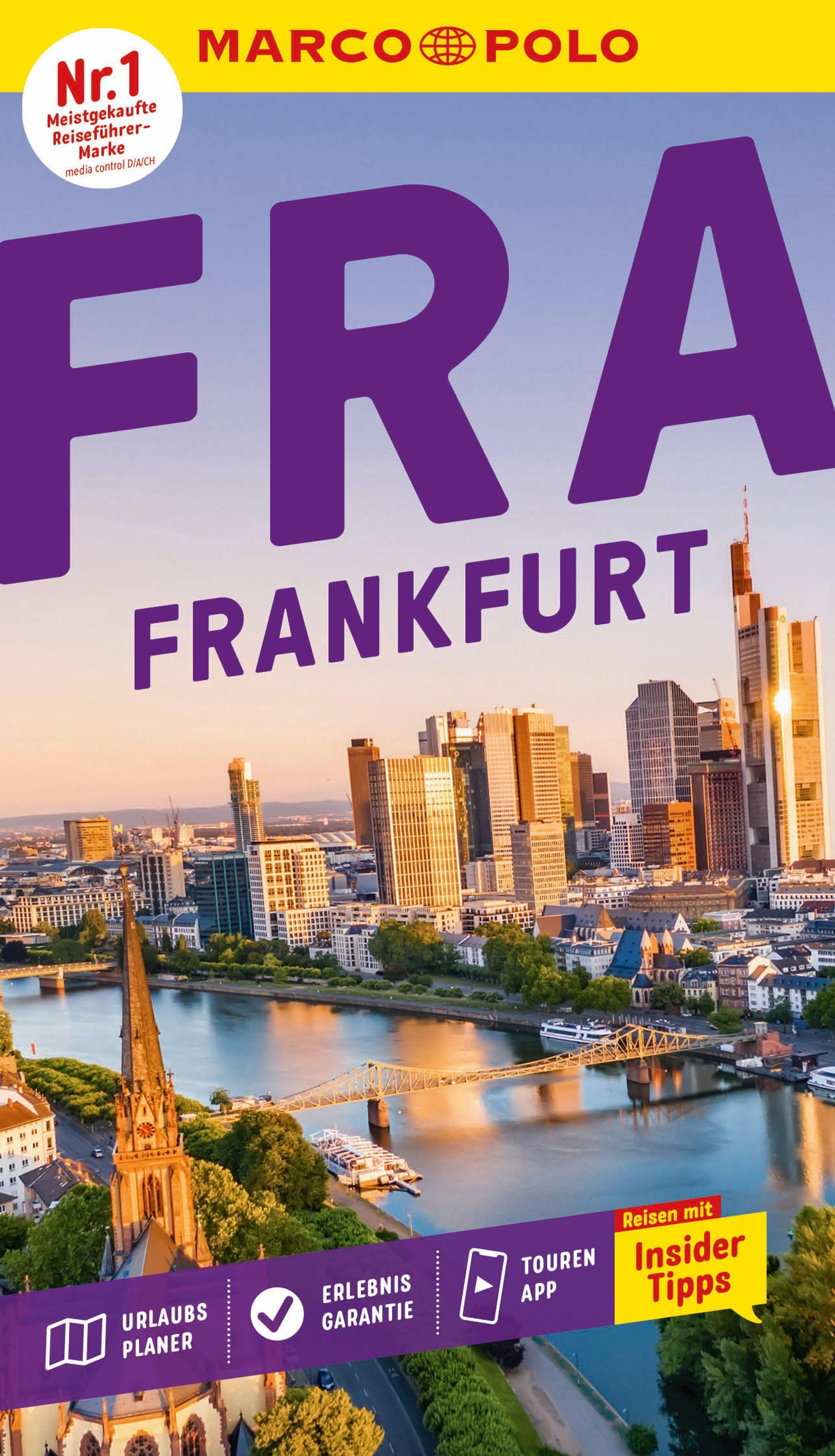 Vorderes Coverbild MARCO POLO Reiseführer Frankfurt