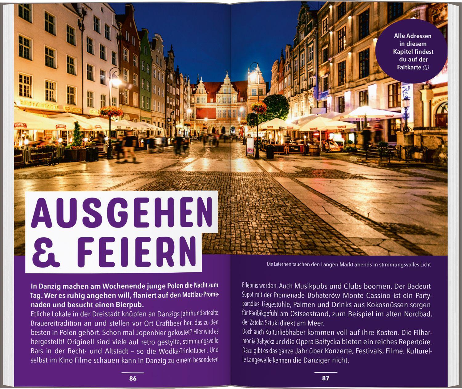 Beispielinhalt (Bild) MARCO POLO Reiseführer Danzig