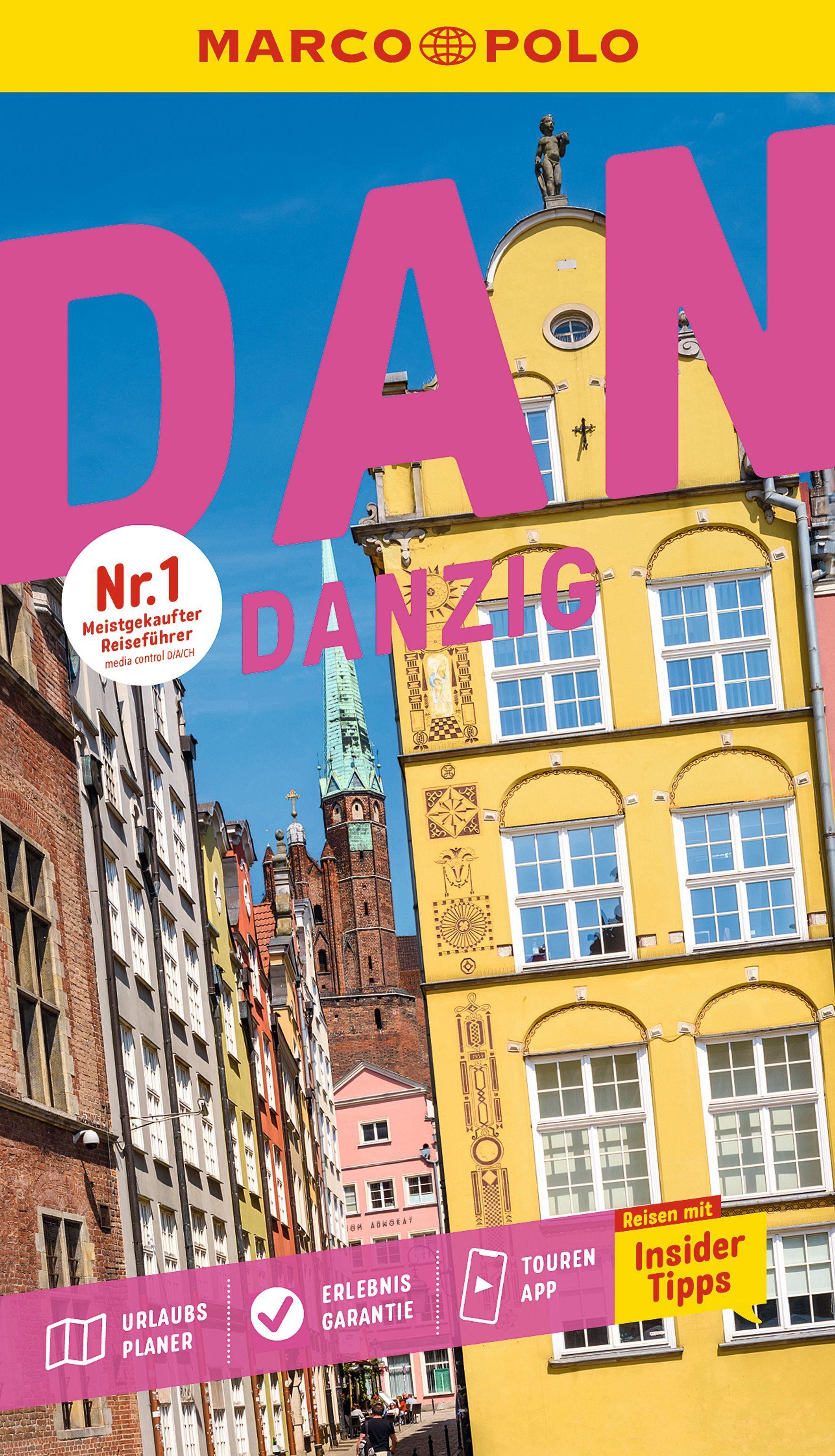 Vorderes Coverbild MARCO POLO Reiseführer Danzig