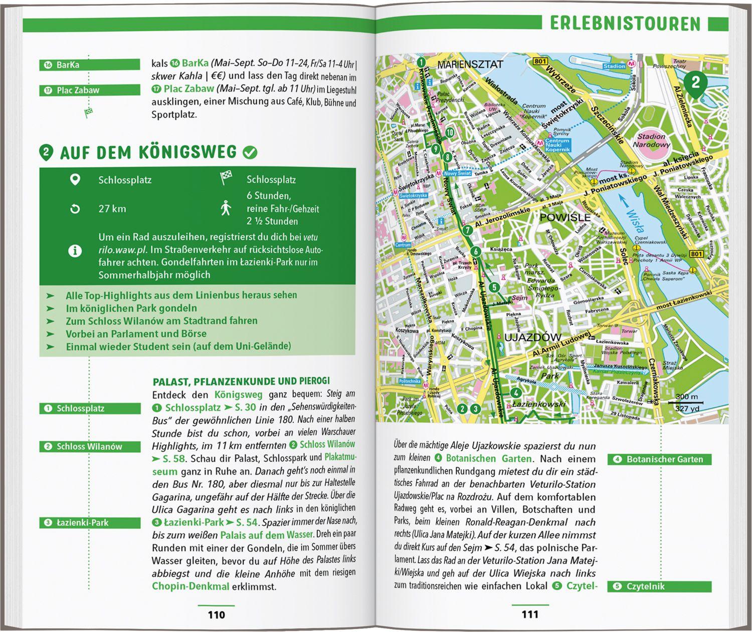 Beispielinhalt (Bild) MARCO POLO Reiseführer Warschau