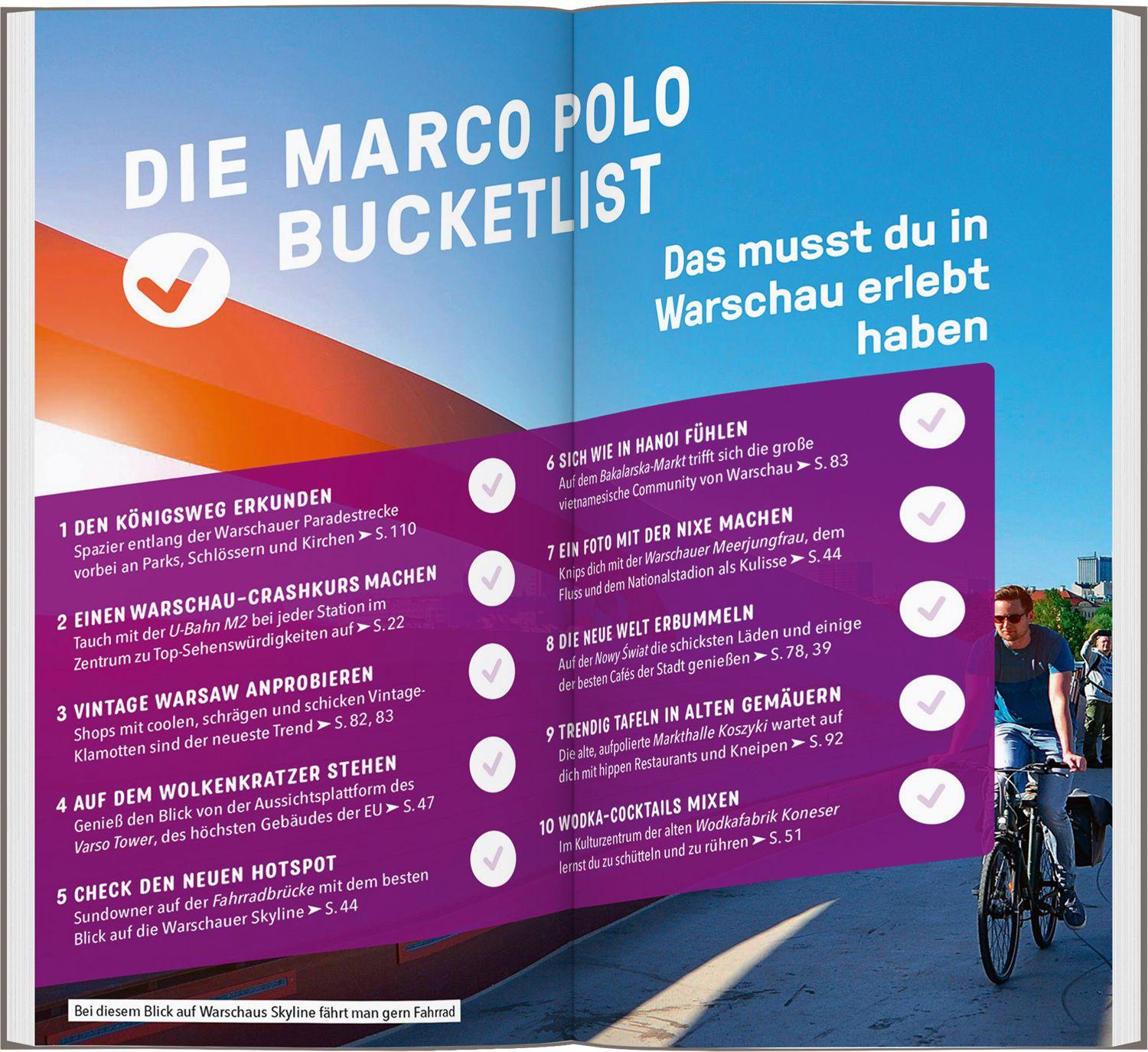 Beispielinhalt (Bild) MARCO POLO Reiseführer Warschau