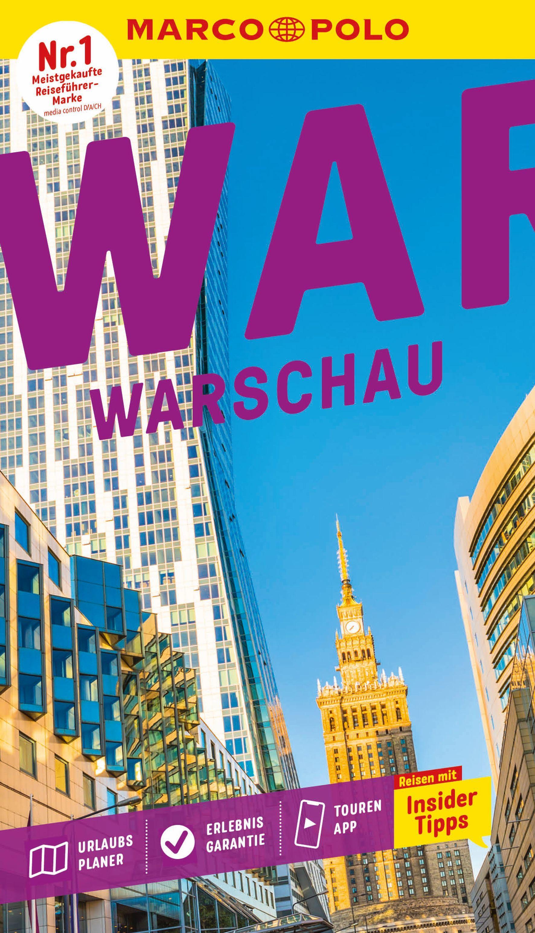 Vorderes Coverbild MARCO POLO Reiseführer Warschau