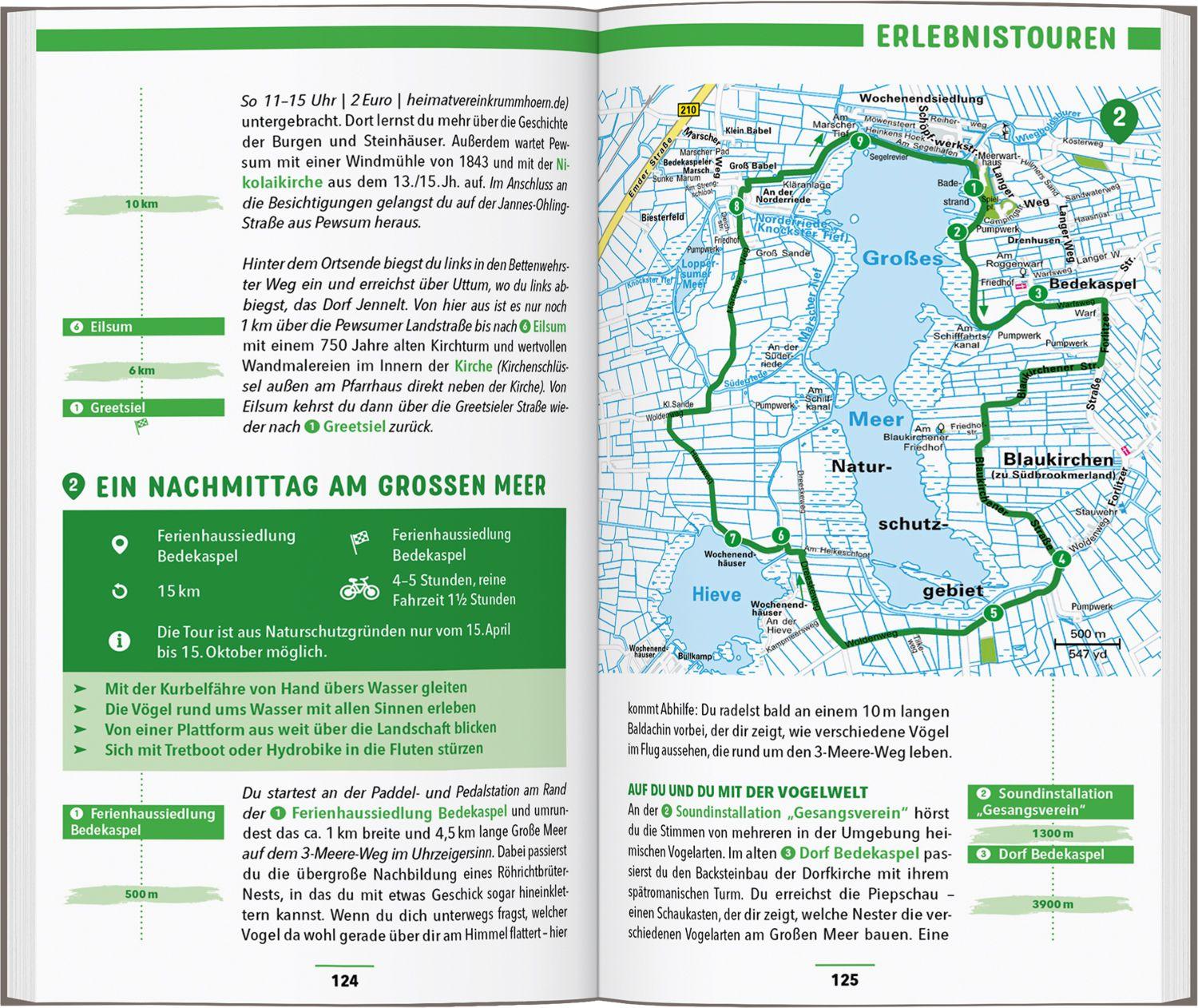 Beispielinhalt (Bild) MARCO POLO Reiseführer Ostfriesland, Nordseeküste Niedersachsen, Helgoland