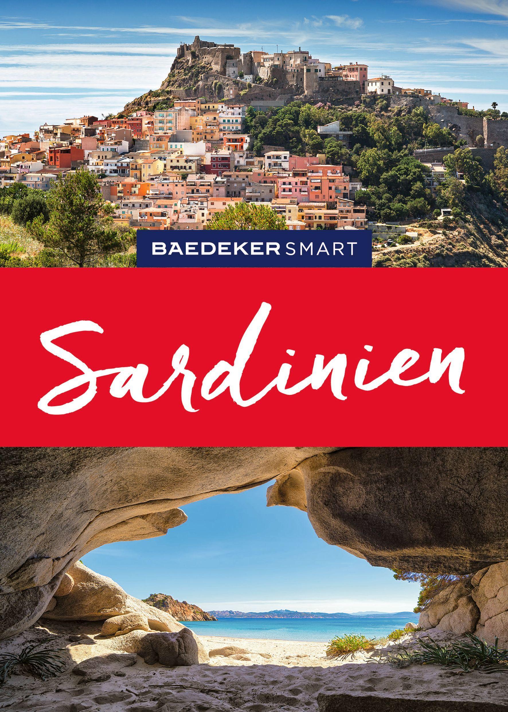Vorderes Coverbild Baedeker SMART Reiseführer Sardinien