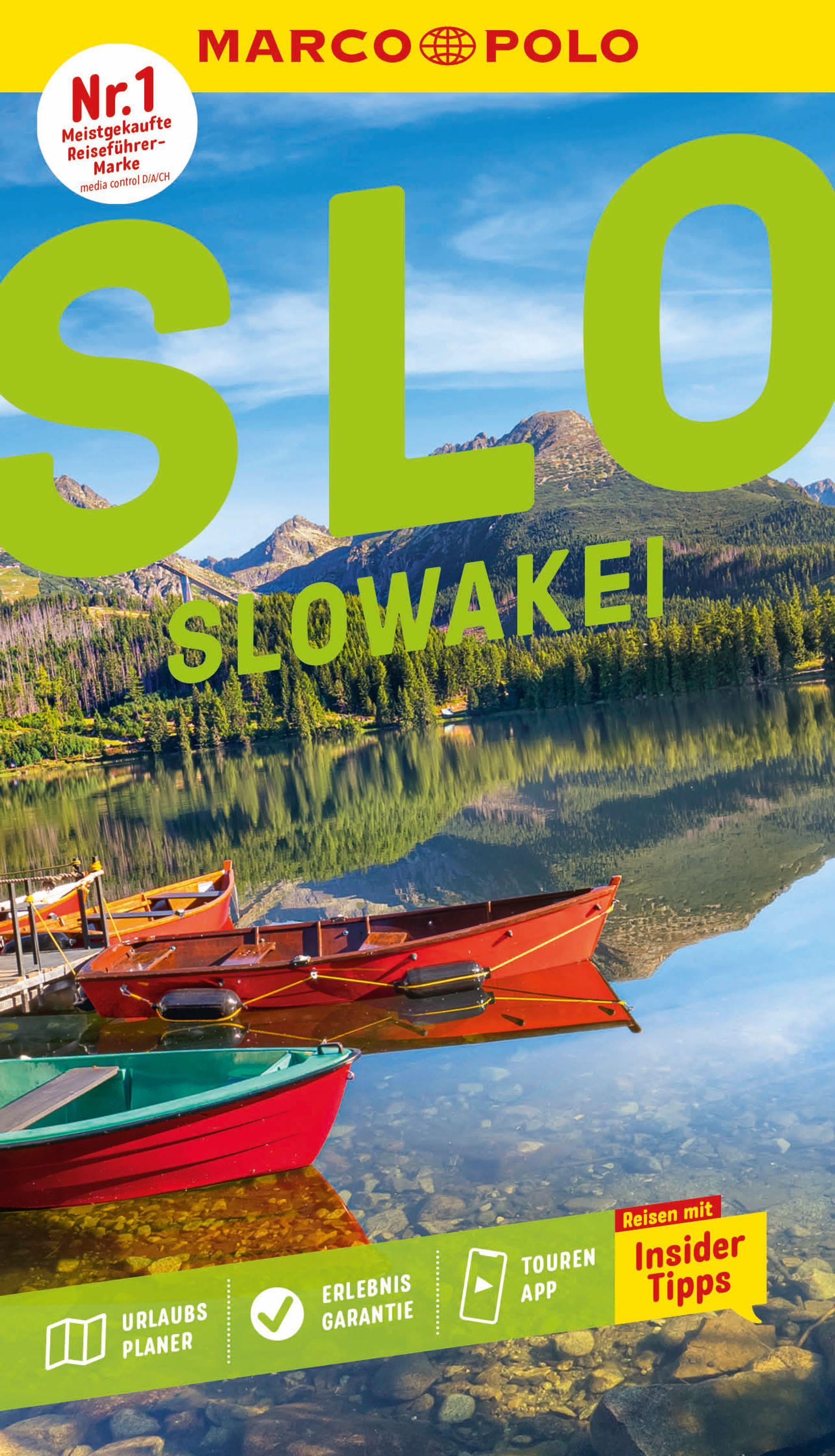 Vorderes Coverbild MARCO POLO Reiseführer Slowakei