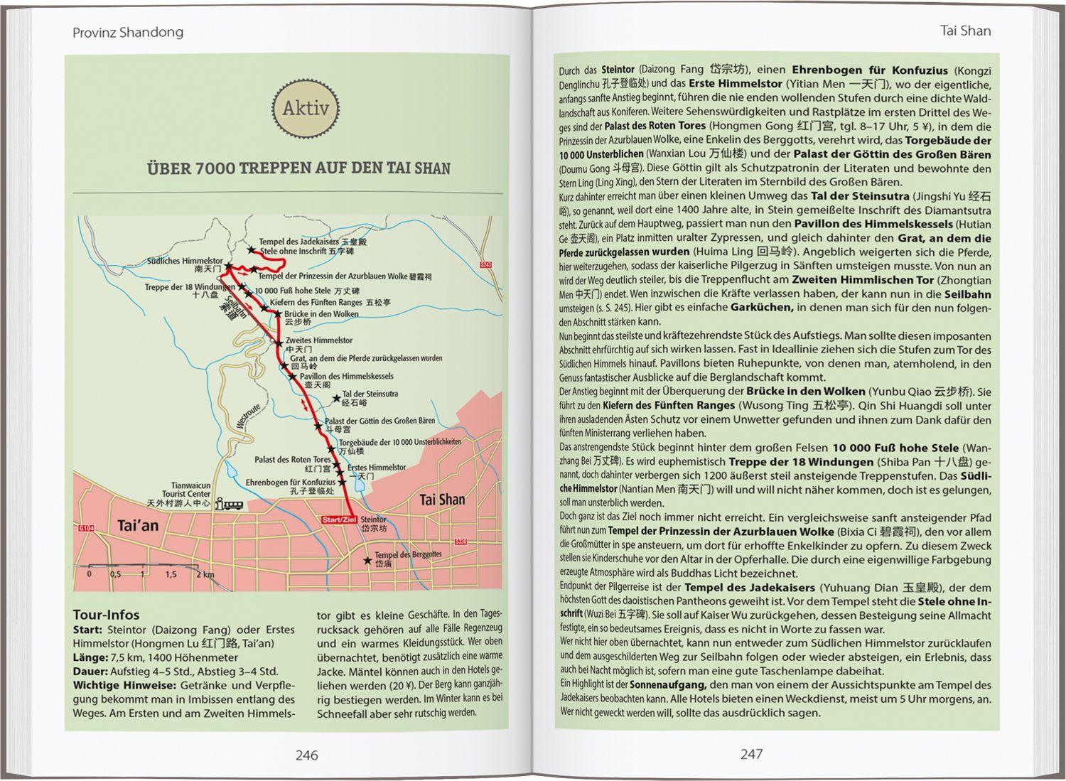 Beispielinhalt (Bild) DUMONT Reise-Handbuch Reiseführer China