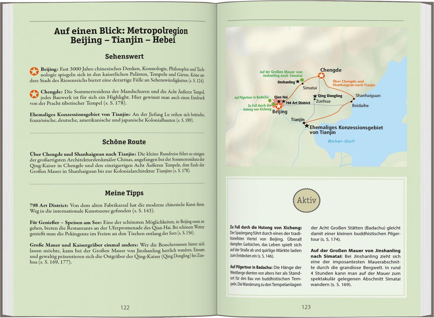 Beispielinhalt (Bild) DUMONT Reise-Handbuch Reiseführer China