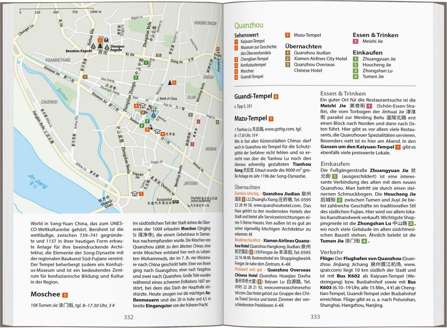 Beispielinhalt (Bild) DUMONT Reise-Handbuch Reiseführer China