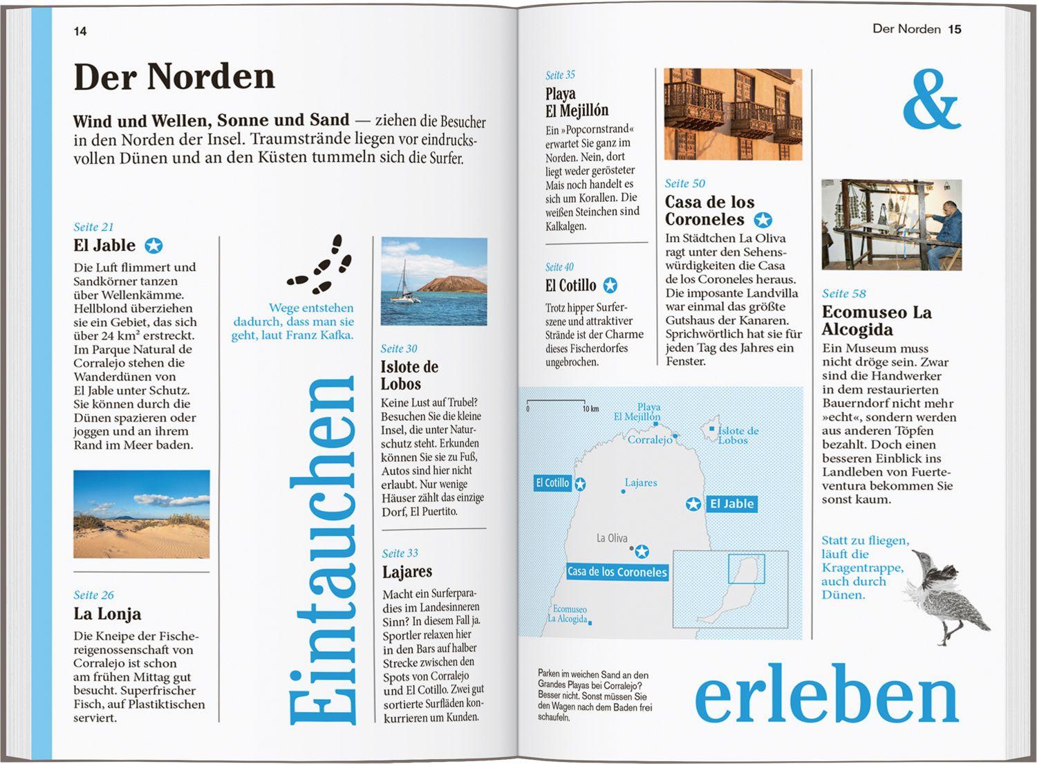 Beispielinhalt (Bild) DUMONT Reise-Taschenbuch Reiseführer Fuerteventura