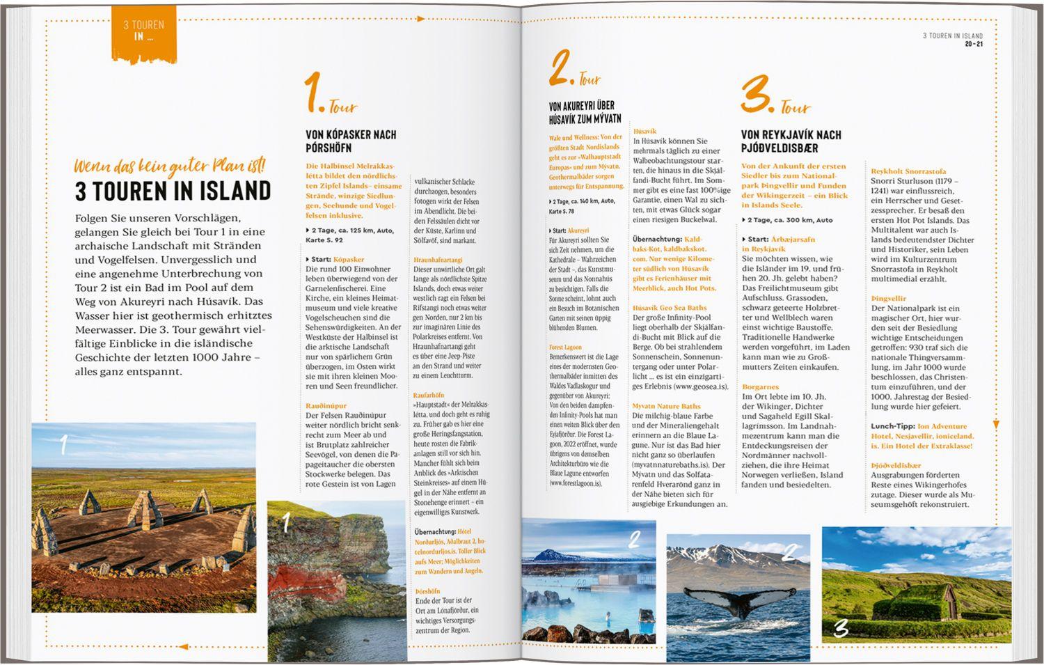 Beispielinhalt (Bild) DUMONT Bildatlas Island