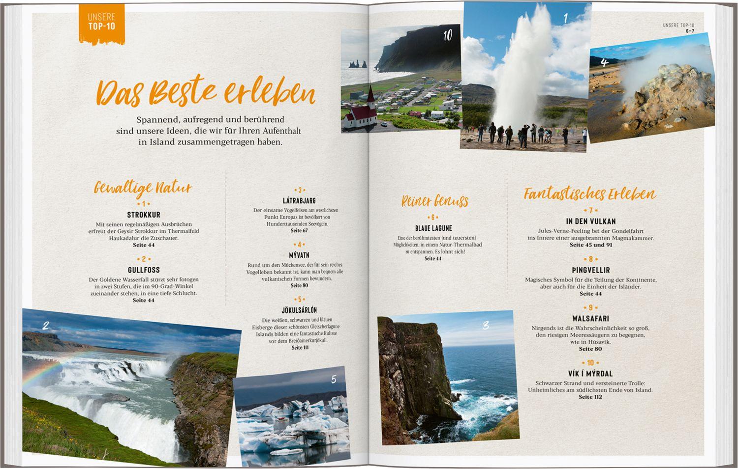 Beispielinhalt (Bild) DUMONT Bildatlas Island