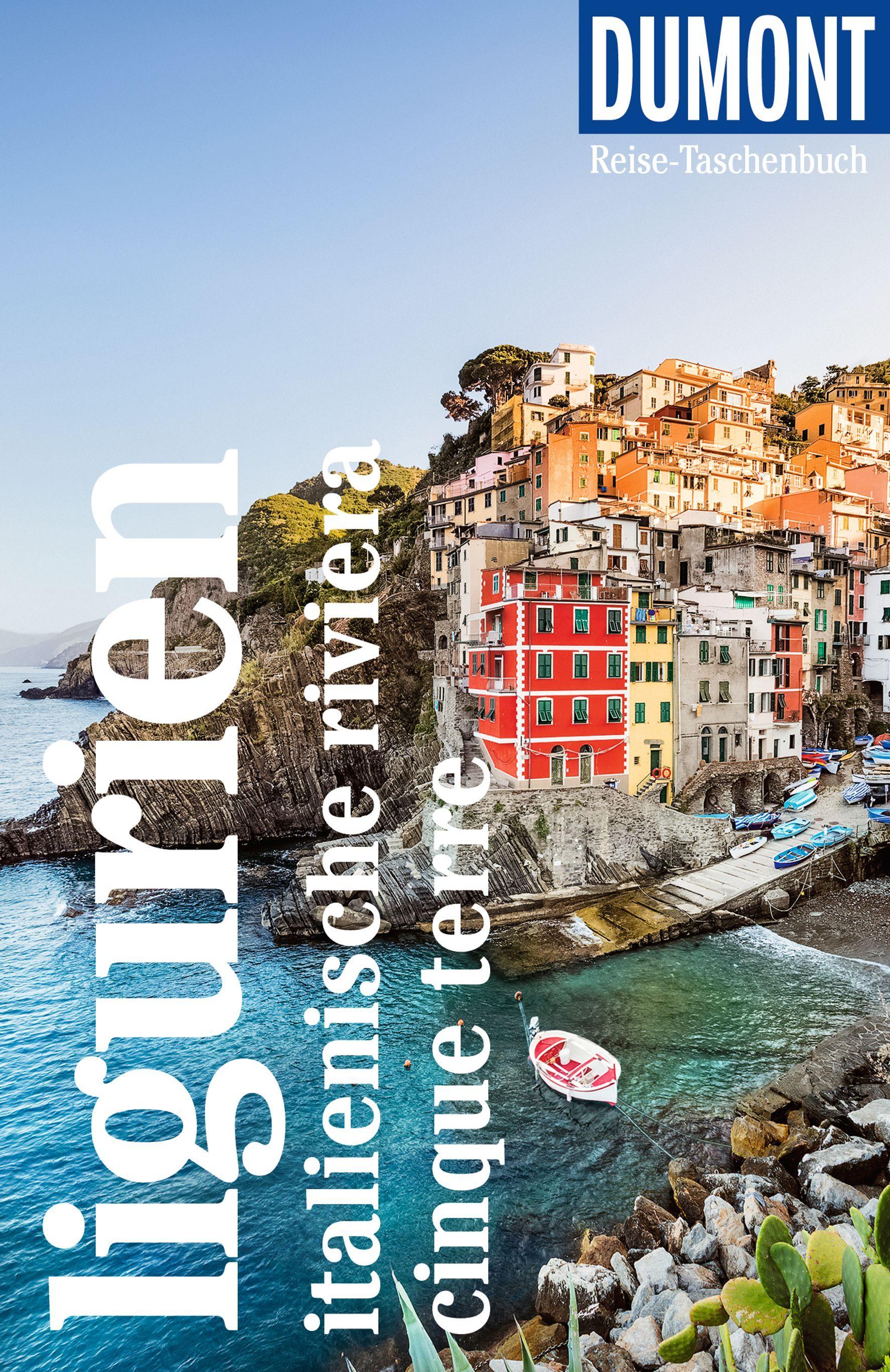 Vorderes Coverbild DUMONT Reise-Taschenbuch Reiseführer Ligurien, Italienische Riviera, Cinque Terre