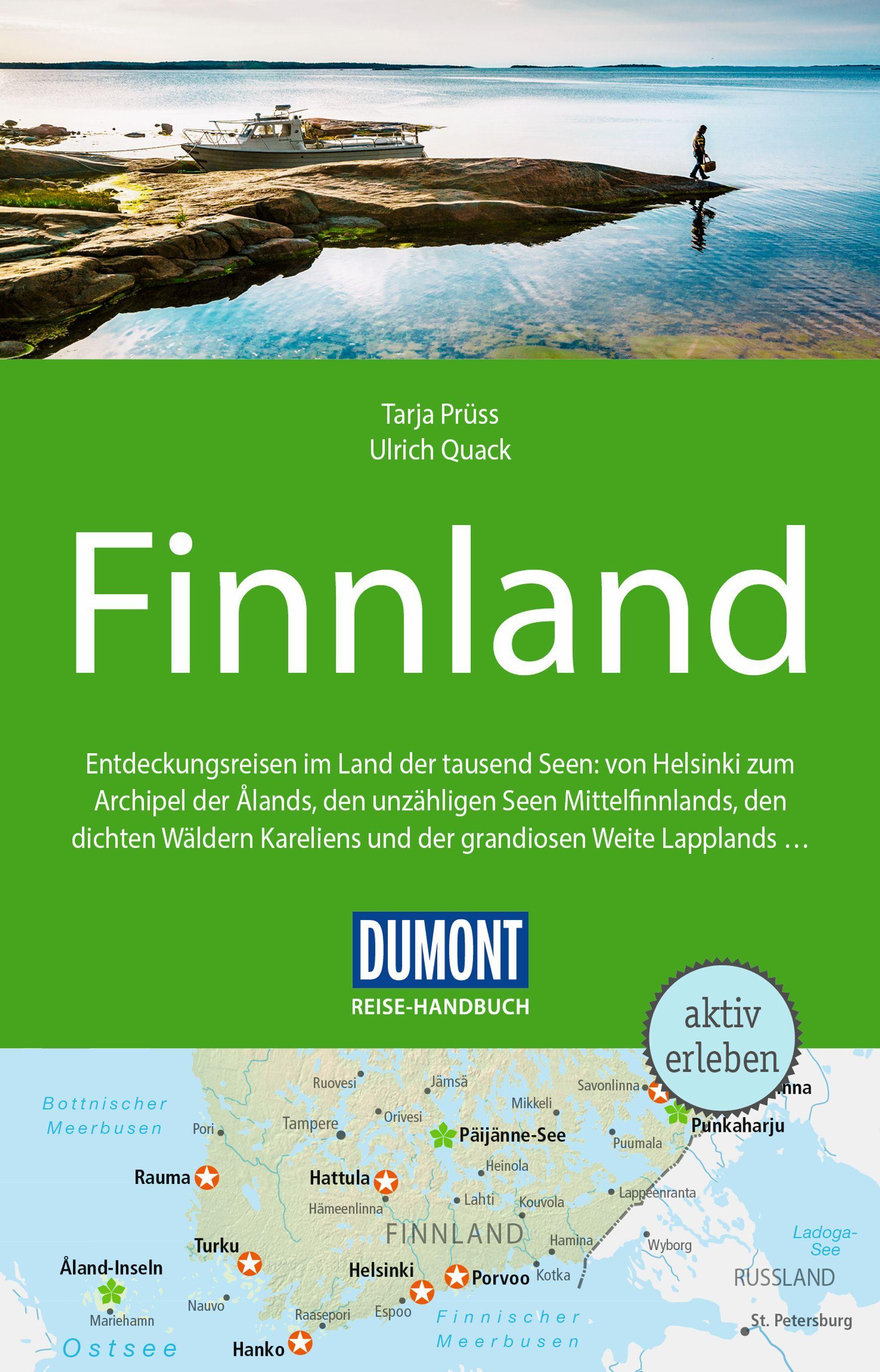 Vorderes Coverbild DUMONT Reise-Handbuch Reiseführer Finnland