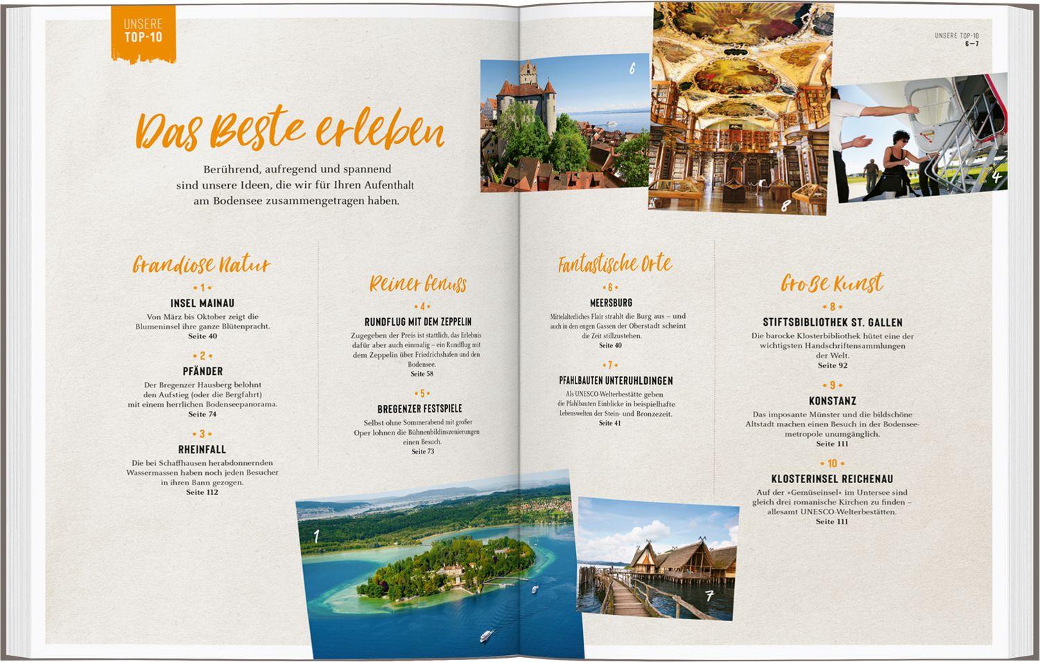 Beispielinhalt (Bild) DUMONT Bildatlas Bodensee