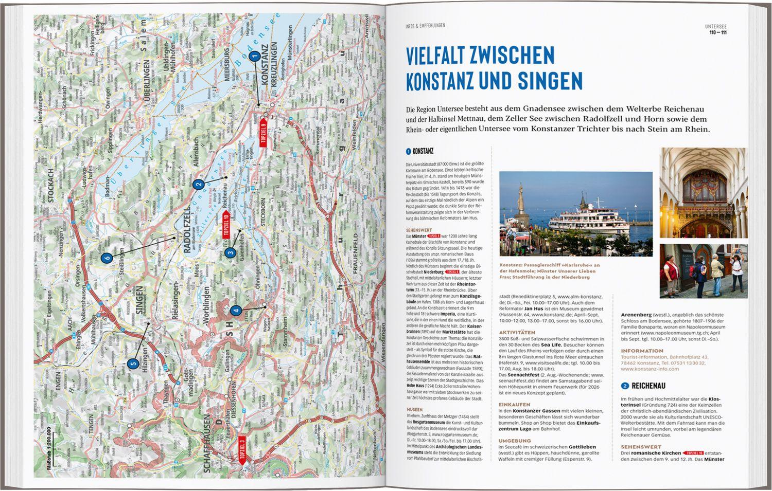 Beispielinhalt (Bild) DUMONT Bildatlas Bodensee