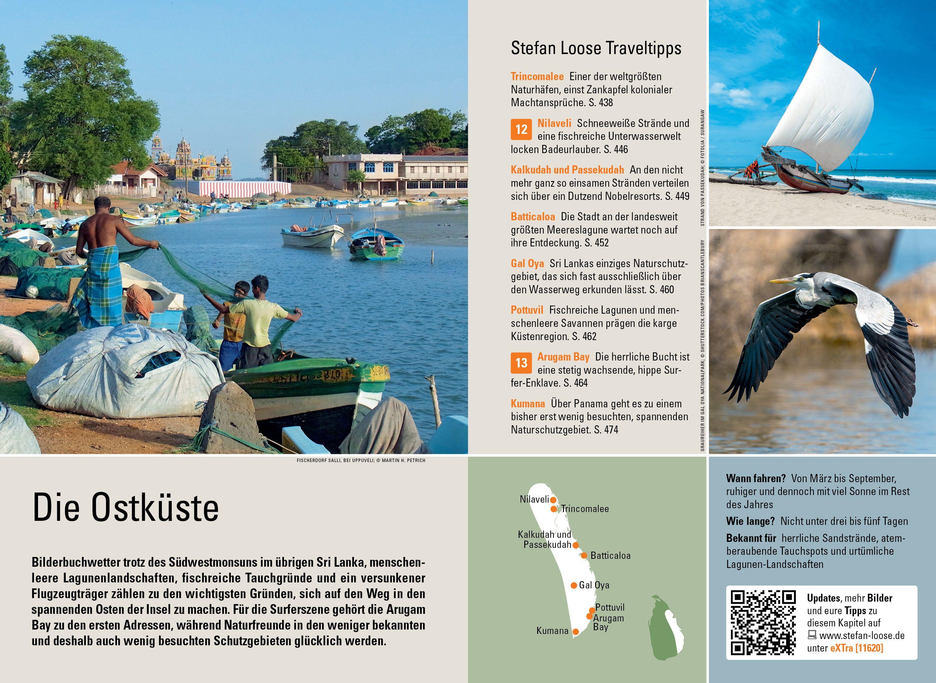 Beispielinhalt (Bild) Stefan Loose Reiseführer Sri Lanka