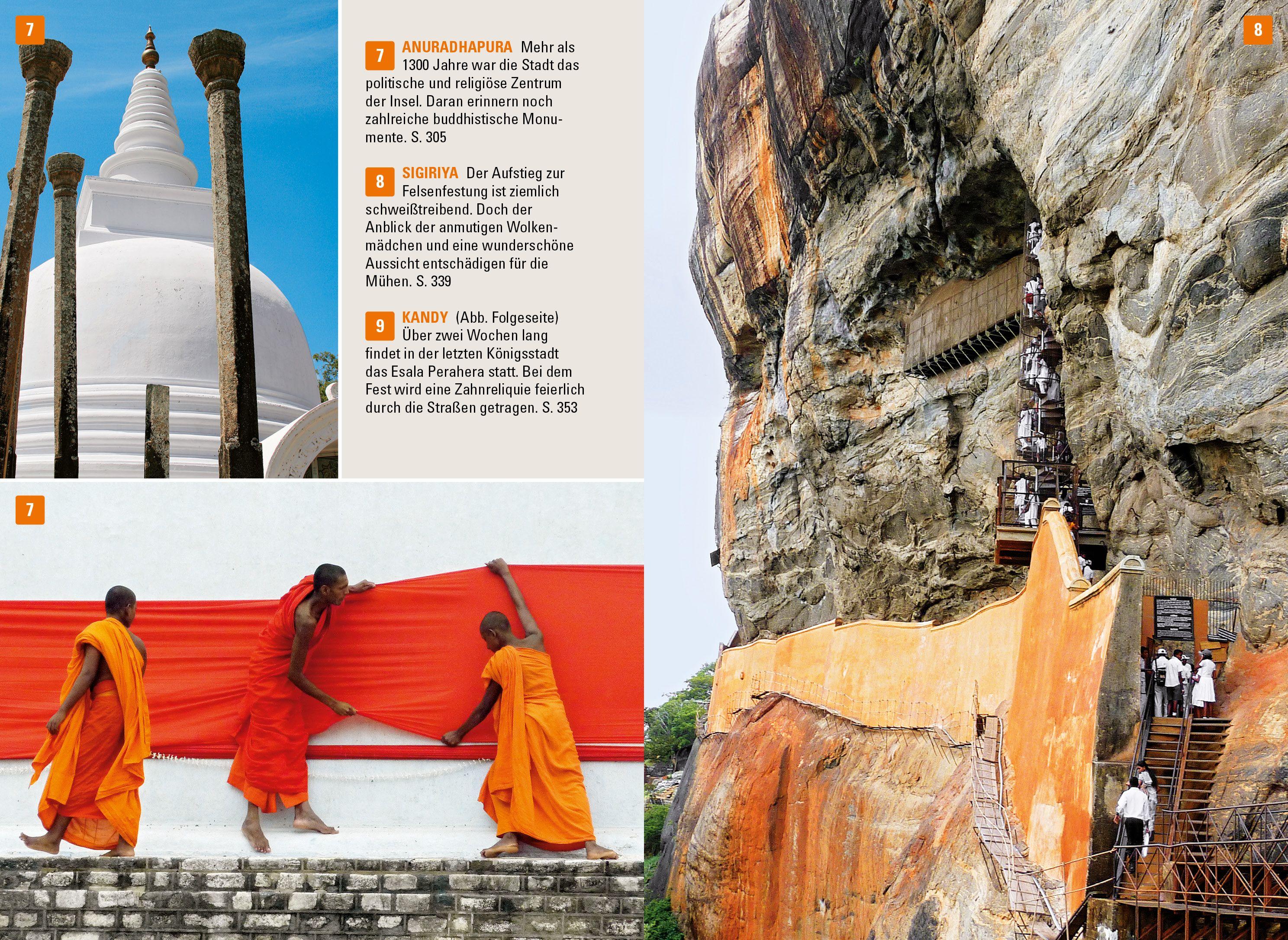 Beispielinhalt (Bild) Stefan Loose Reiseführer Sri Lanka