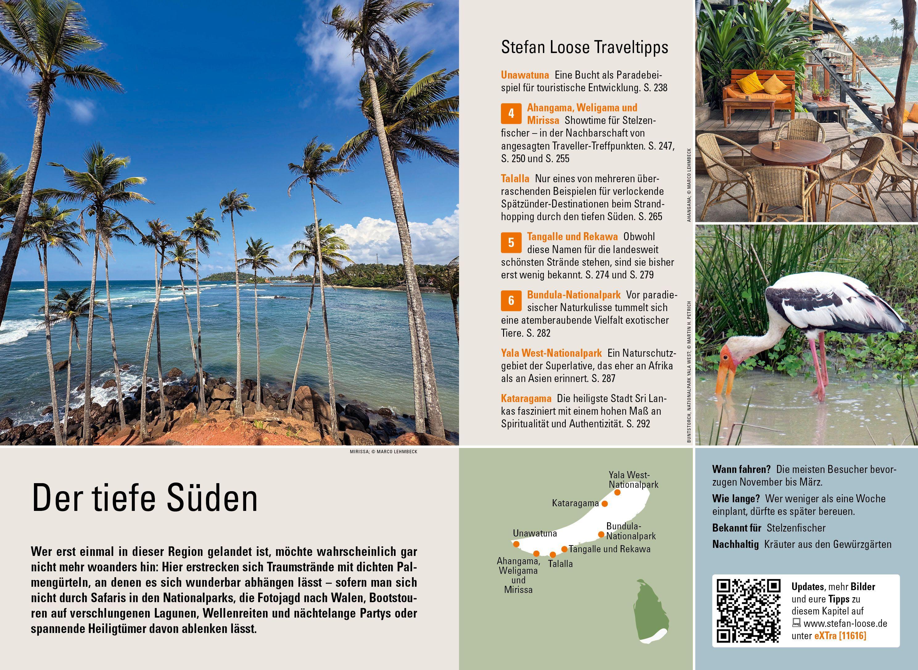 Beispielinhalt (Bild) Stefan Loose Reiseführer Sri Lanka