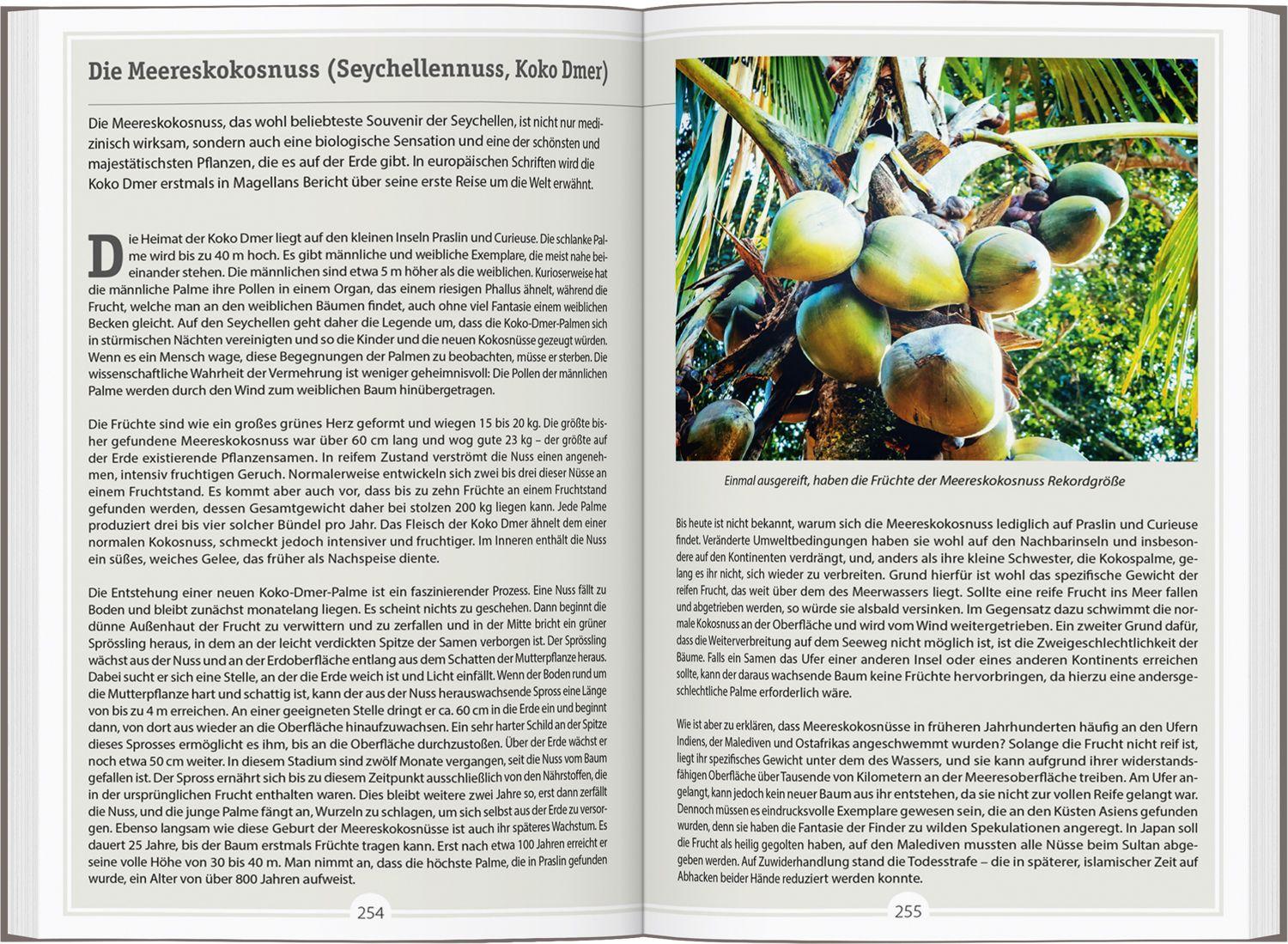 Beispielinhalt (Bild) DUMONT Reise-Handbuch Reiseführer Seychellen