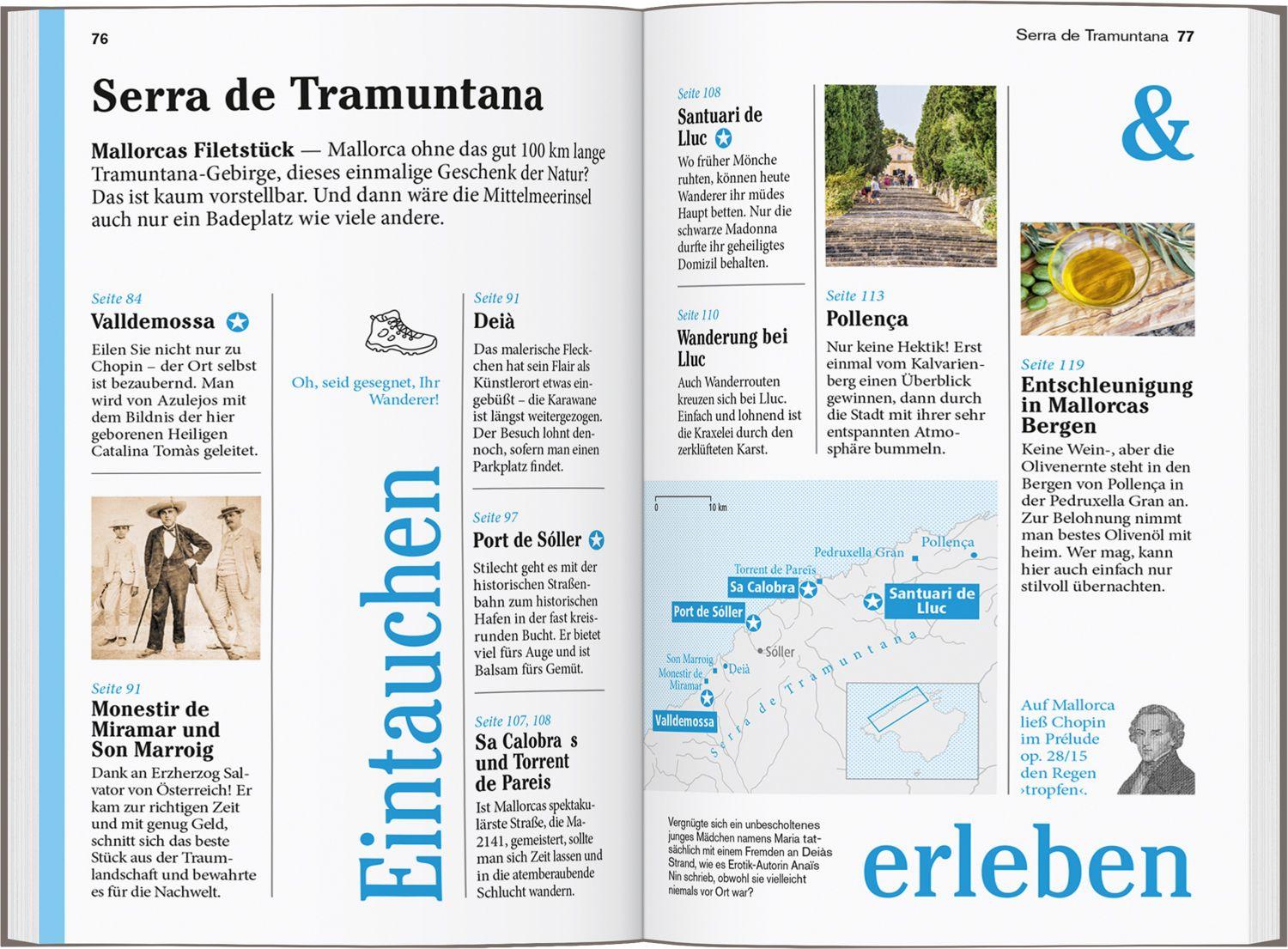 Beispielinhalt (Bild) DUMONT Reise-Taschenbuch Reiseführer Mallorca