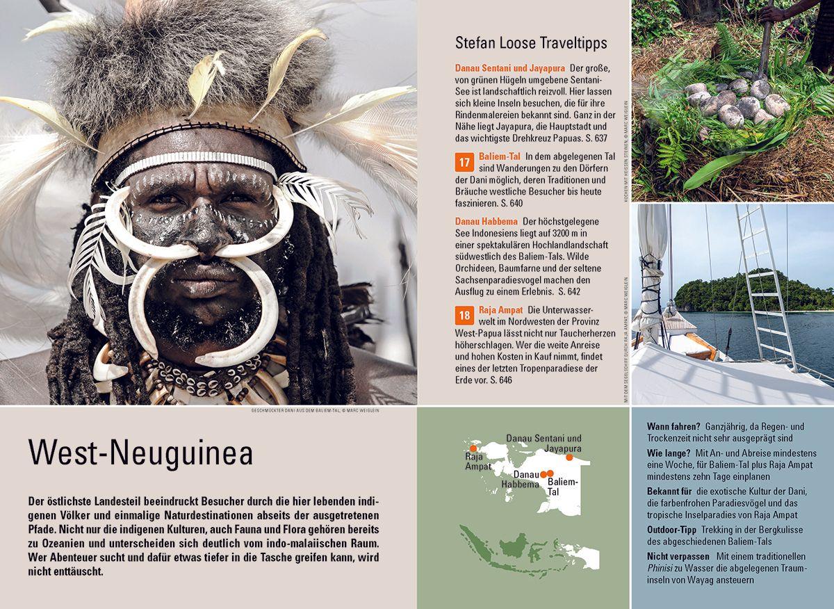 Beispielinhalt (Bild) Stefan Loose Reiseführer Indonesien